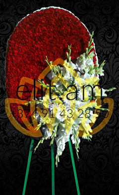 Wreath With Gladiolus  Wreath With Gladiolus