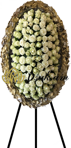 Funeral Spray With White Roses Funeral Spray With White Roses